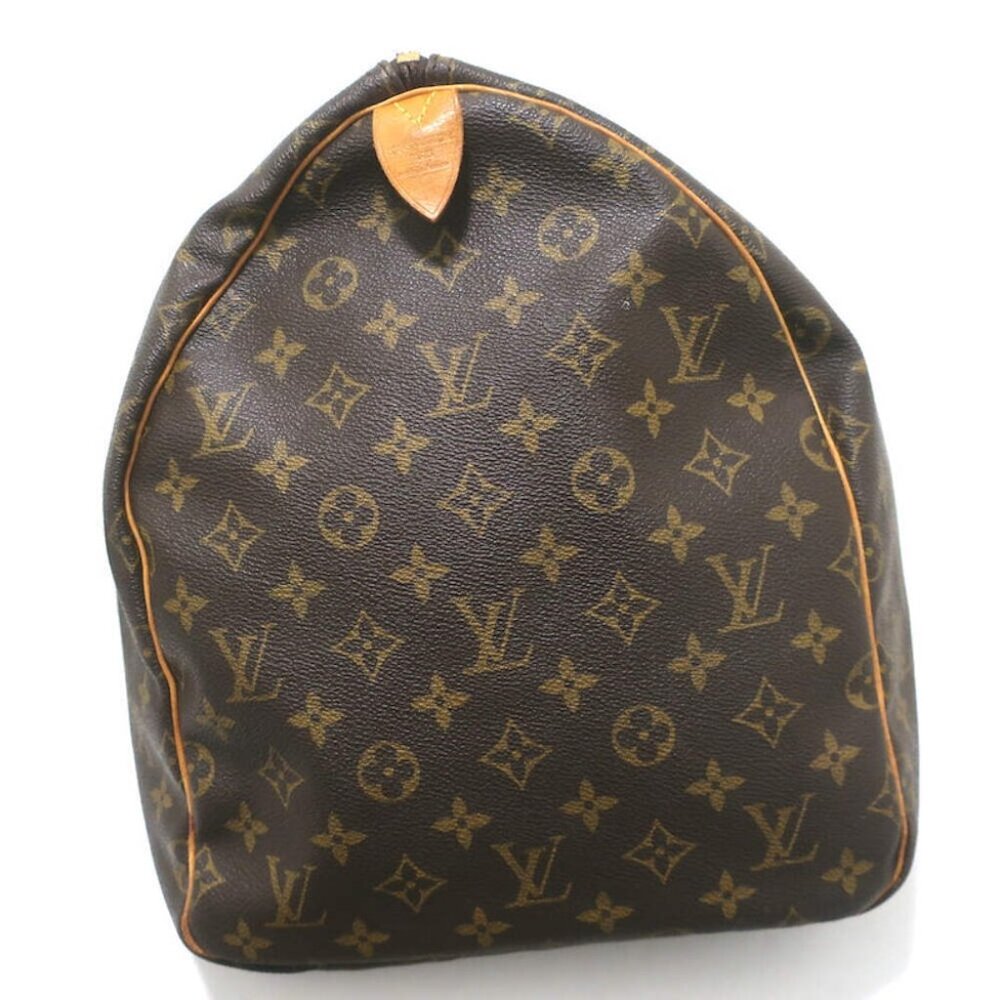 Louis Vuitton Keepall 55 Monogram Canvas Duffle Bag Brown W/ Tag, Lock, Key - Picture 5 of 16